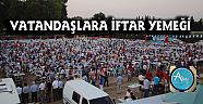 AKSU BELEDİYESİNDEN VATANDAŞLARA İFTAR