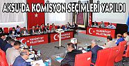 AKSU’DA KOMİSYON SEÇİMLERİ YAPILDI