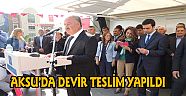 AKSU’DA ŞAHİN DÖNEMİ BAŞLADI