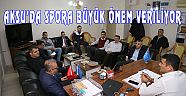 AKSU’DA SPORA BÜYÜK ÖNEM VERİLİYOR