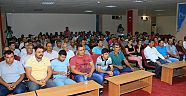 AKSU’DA TAŞERON İŞÇİLER DE SENDİKALI OLUYOR