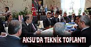 AKSU’DA TEKNİK TOPLANTI