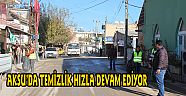 AKSU’DA TEMİZLİK DEVAM EDİYOR