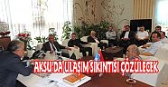 AKSU’DA ULAŞIM SIKINTISI ÇÖZÜLECEK