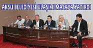 AKSU’DA ULAŞIM SORUNLARI ÇÖZÜLÜYOR