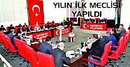 AKSU’DA YENİ YILIN İLK MECLİSİ YAPILDI