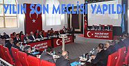 AKSU’DA YILIN SON MECLİSİ YAPILDI