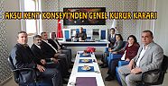 AKSU KENT KONSEYİ’NDEN GENEL KURUR KARARI