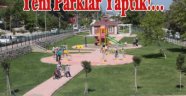 Aksu'ya Yeni Parklar