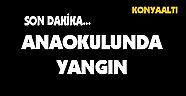 Anaokulunda Klima Patlamasından Dolayı Yangın Çıktı