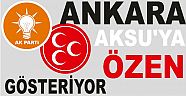 ANKARA AKSU'YA ÖZEN GÖSTERİYOR!
