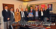 Arı’ya TBB delegelerinden kutlama