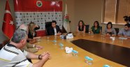 Avrupalı gençler Tütüncü’ye konuk oldu