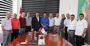 Başkan Genç, AESOB Yönetimini Ağırladı