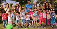 Başkan Genç, Dünya Çevre Günü nedeniyle çocuklarla çiçek dikti