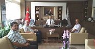  BAŞKAN ŞAHİN’DEN YENİ KURUM MÜDÜRLERİNE ZİYARET