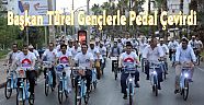 Başkan Türel Gençlerle Pedal Çevirdi