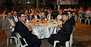 Başkan Türel iftarını esnafla açtı
