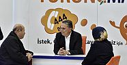 BAŞKAN UYSAL, KOMŞULARIYLA BİRARADA