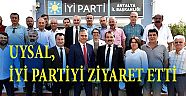 BAŞKAN UYSAL'DAN İYİ PARTİYE ZİYARET