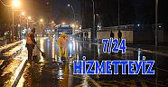 Büyükşehir 7/24 görevde Fırtına için tüm birimler alarma geçti