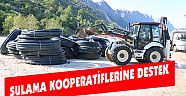 BÜYÜKŞEHİR’DEN SULAMA KOOPERATİFLERİNE DESTEK