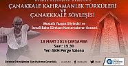 Çanakkale Türküleri ve Söyleşisi