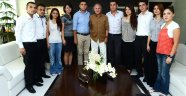 CHP Kepez Gençlik Kolları’ndan Başkan Evcilmen’e ziyaret