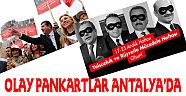 CHP'nin Olay Pankartları Antalya'da