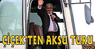 Çiçek’ten Aksu tur