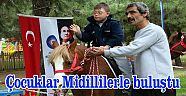 Çocuklar Midillilerle buluştu