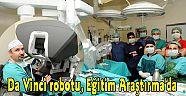 Da Vinci robotu, Eğitim Araştırma'da