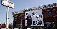 Demirel'e Afişli Veda