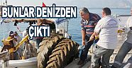 Denizin dibi çöplük gibi
