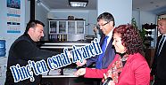 Dinç’ten esnaf ziyareti