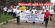 Döşemealtı sağlık için yürüdü
