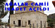 ECDAT YADİGÂRI AĞALAR CAMİ YENİDEN İBADETE AÇILDI