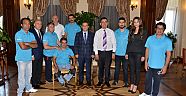 Engelli Şampiyon Sporculardan Vali Türker’e Ziyaret