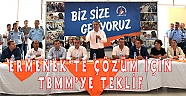 ERMENEK’TE ÇÖZÜM İÇİN TBMM’YE TEKLİF