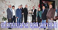 ESKİ ANTALYALILAR’DAN BAŞKAN ŞAHİN’E PLAKET