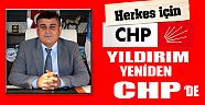 Eski başkan Yıldırım yeniden CHP'de