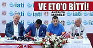 Eto'o Antalyaspor'a imza attı