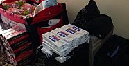 EV DEĞİL KAÇAK SİGARA DEPOSU