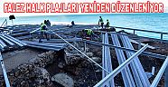 FALEZ HALK PLAJLARI YENİDEN DÜZENLENİYOR