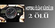 Feci motosiklet kazası: 2 ölü