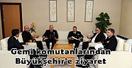 Gemi komutanlarından Büyükşehir’e ziyaret