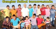 Gençler futbol turnuvasında
