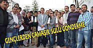 GENÇLERDEN ÇAMAŞIR SULU GÖNDERME