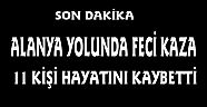 GÖLETE YUVARLANAN MİNİBÜSTE 11 KİŞİ HAYATINI KAYBETTİ