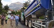 Gömbe’ye Sıcak Asfalt